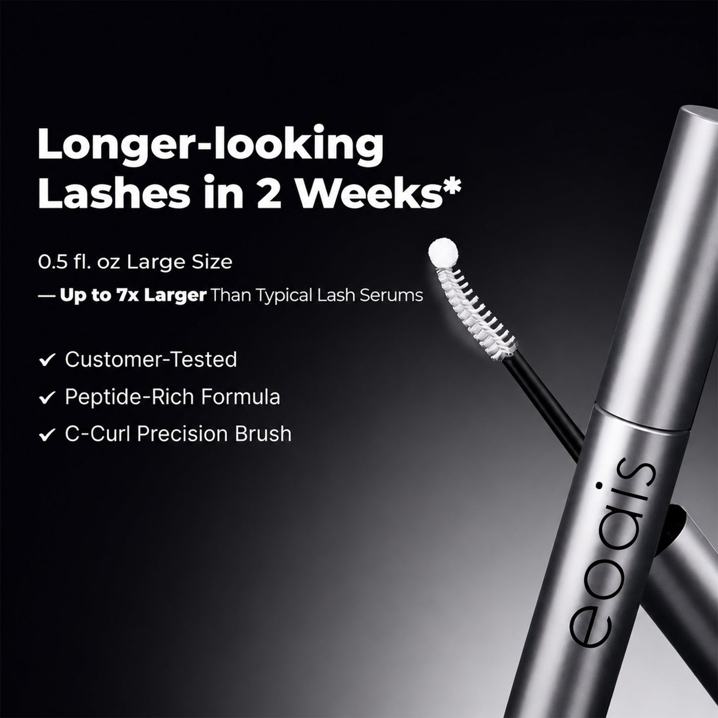 Final 3 hours 50% off:🌸Essential Lash Growth Serum for Fuller, Thicker Lashes In Just 2 Weeks